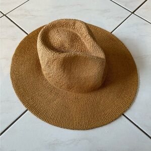 Stylish Tan Woven Hat
